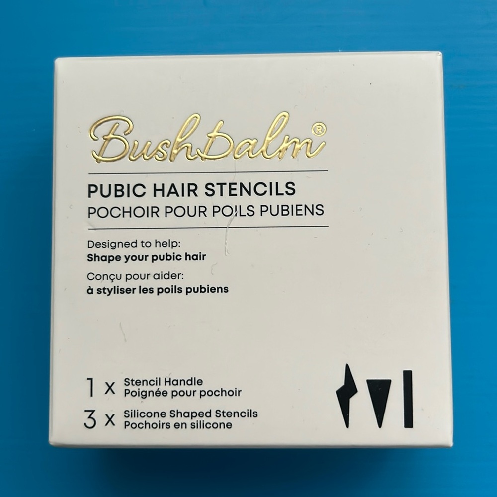 Bushbalm Hair Stencil